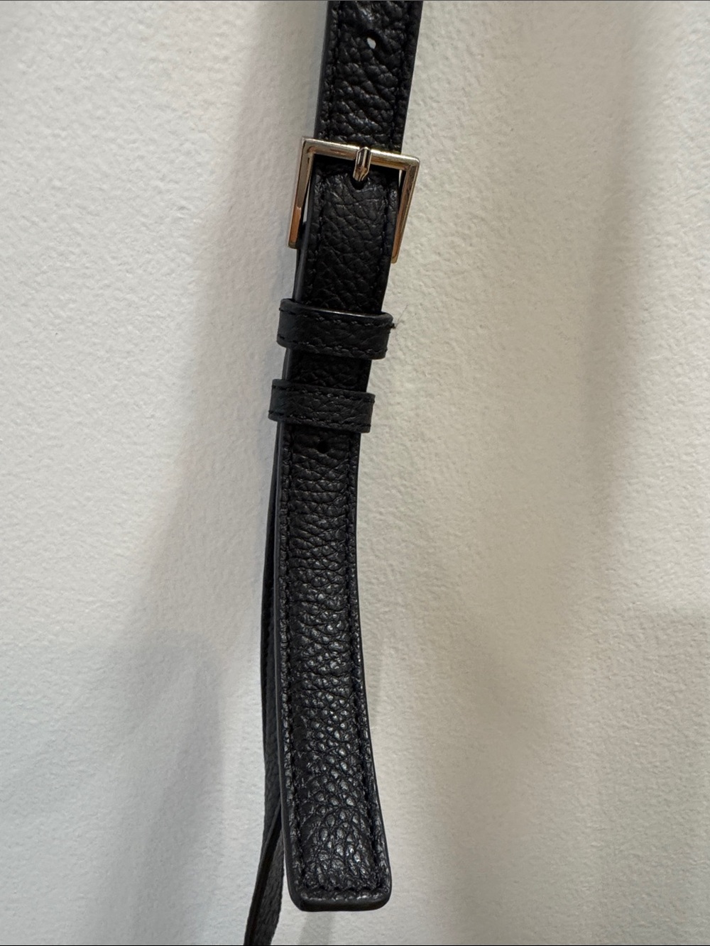 kate spade Black Pebbled Leather Crossbody with Tassel - Picture 10 of 11